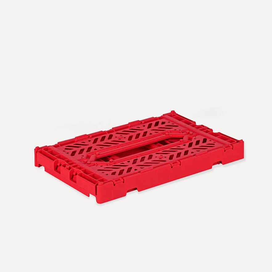 Aykasa Minibox Folding Crate 10.2 x 6.7 x 3.9 in – Red – image 3