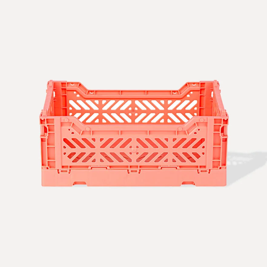 Aykasa Minibox Folding Crate 10.2 x 6.7 x 3.9 in – Salmon Pink – image 2