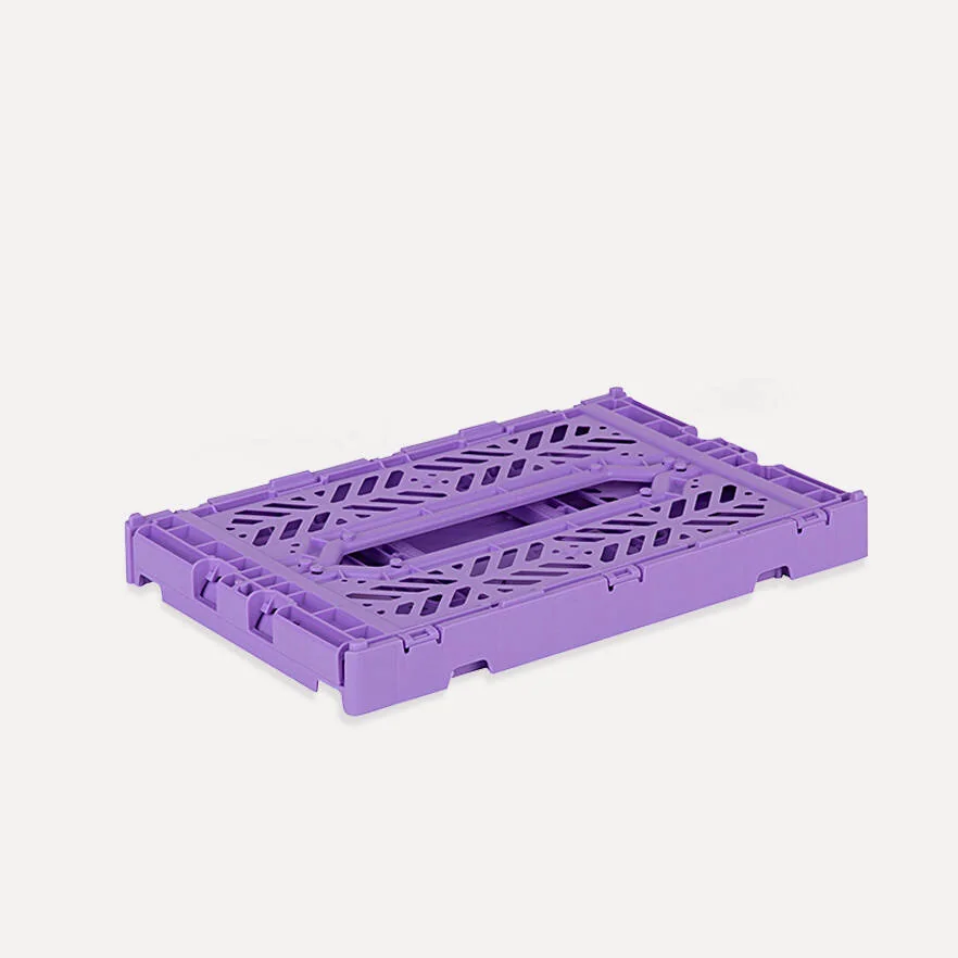 Aykasa Minibox Folding Crate 10.2 x 6.7 x 3.9 in – Taro Milk Tea – image 3