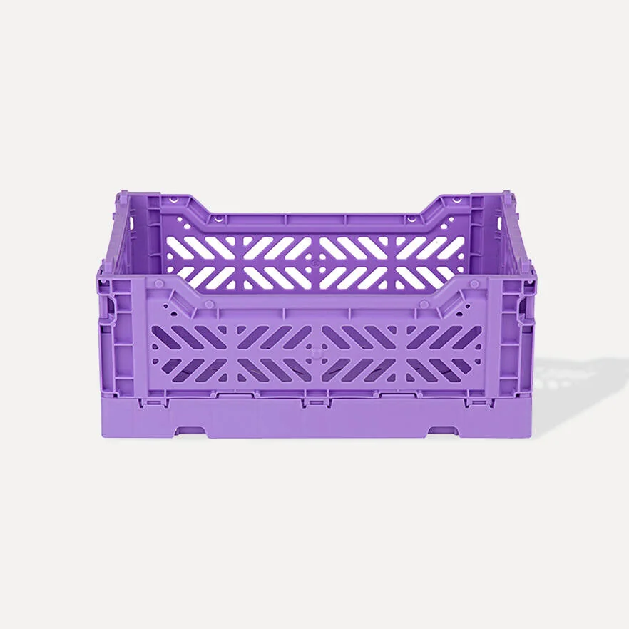 Aykasa Minibox Folding Crate 10.2 x 6.7 x 3.9 in – Taro Milk Tea – image 2