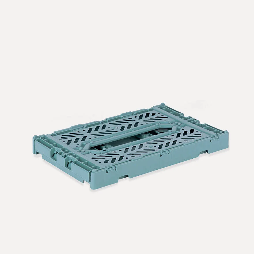 Aykasa Minibox Folding Crate 10.2 x 6.7 x 3.9 in – Teal – image 3