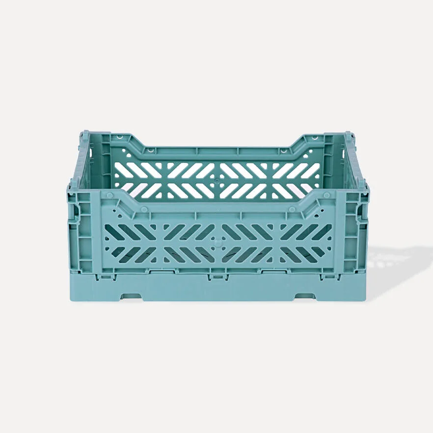 Aykasa Minibox Folding Crate 10.2 x 6.7 x 3.9 in – Teal – image 2