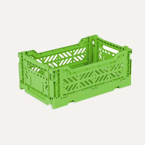 Aykasa Minibox Folding Crate 10.2 x 6.7 x 3.9 in – Wasabi