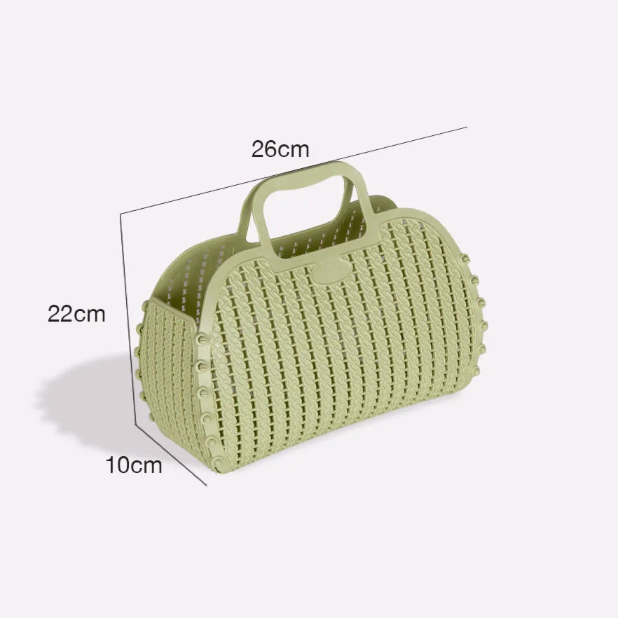 Aykasa Small Foldable Beach Bag – Lime Cream – image 3