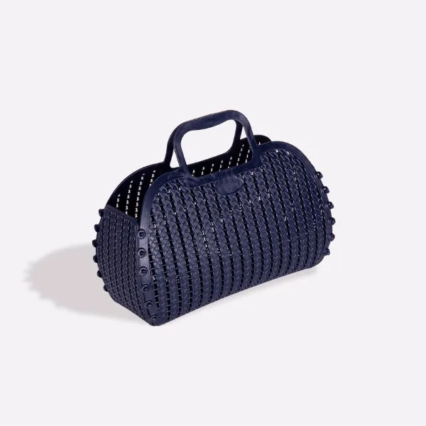 Aykasa Small Foldable Beach Bag – Navy