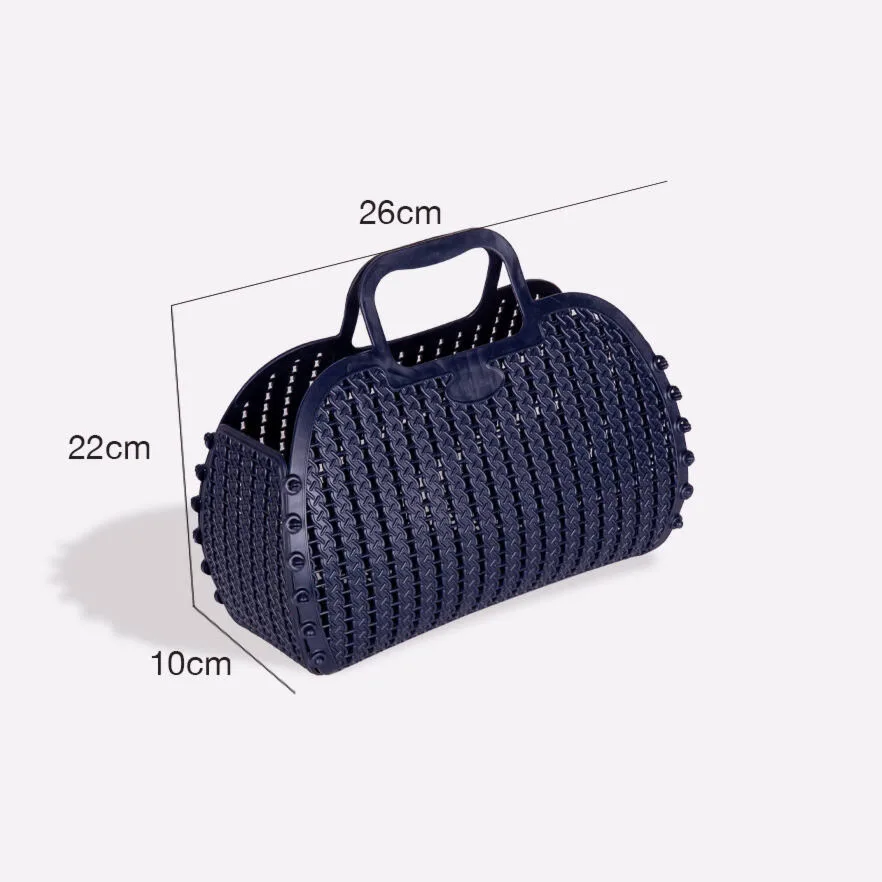 Aykasa Small Foldable Beach Bag – Navy – image 3
