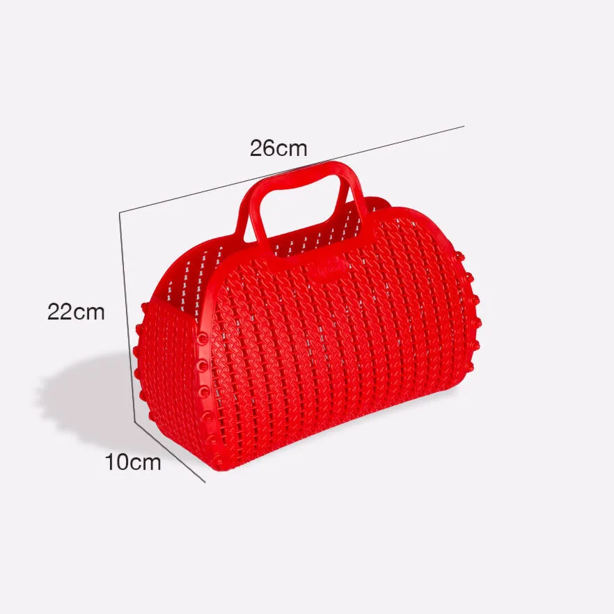 Aykasa Small Foldable Beach Bag – Red – image 3