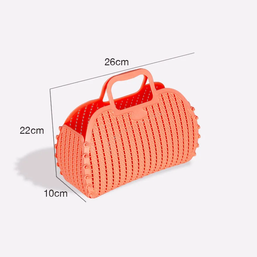 Aykasa Small Foldable Beach Bag – Salmon Pink – image 3